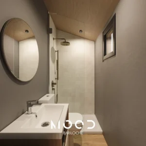 Vista interior baño 2 - casas modulares