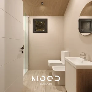 Vista interior baño 1 - casas modulares